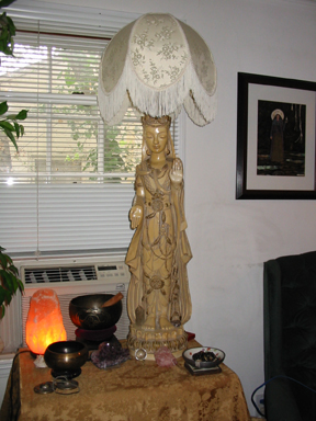 Kwan Yin Lamp